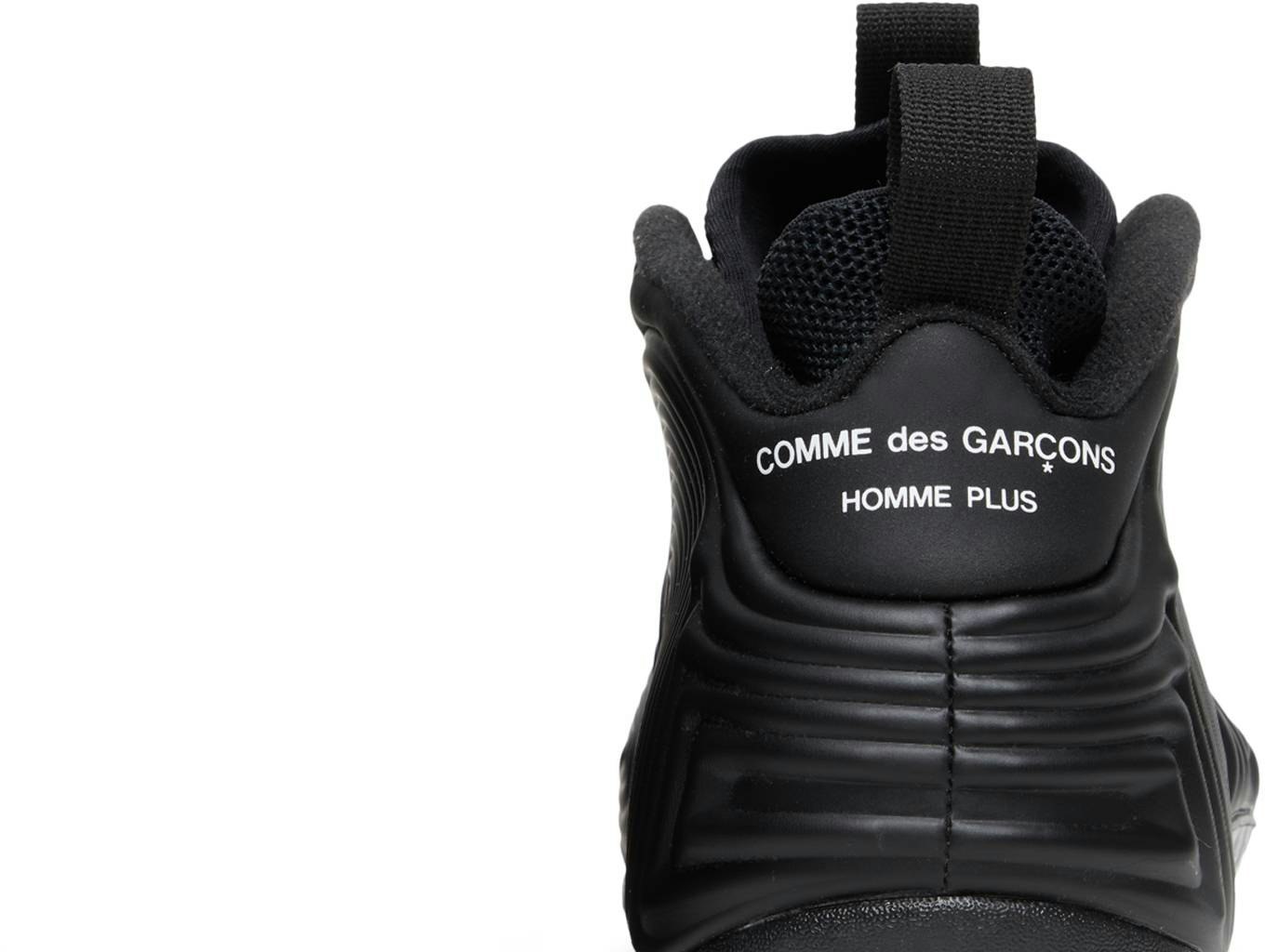 Comme des Garçons Homme Plus x Air Foamposite One Black DJ7952-001 Nicesnk